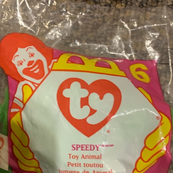 1993 Rare 1996 McDonalds Ty Beanie Babies Complete Package d Set of 10 - Picture 7 of 12